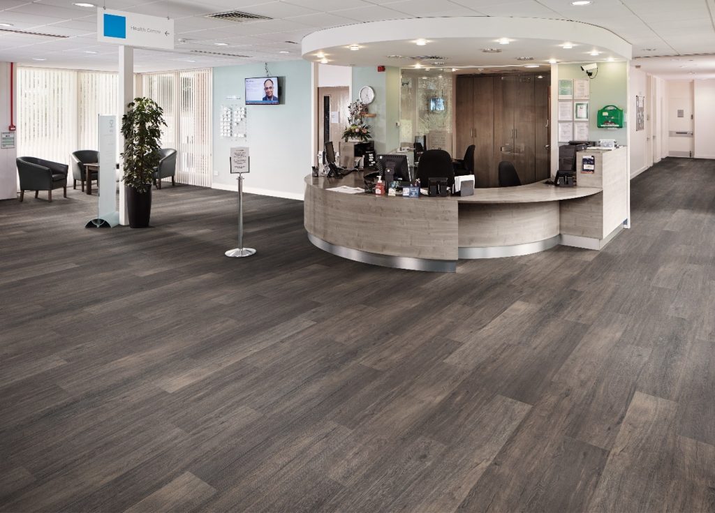 Commercial vinyl flooring is easy to clean, slip resistant and durable, meaning it was stay looking and feeling brand new for years